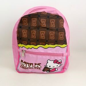 Sanrio Hello Kitty Milk Chocolate Pink Mini Backpack New With Tags